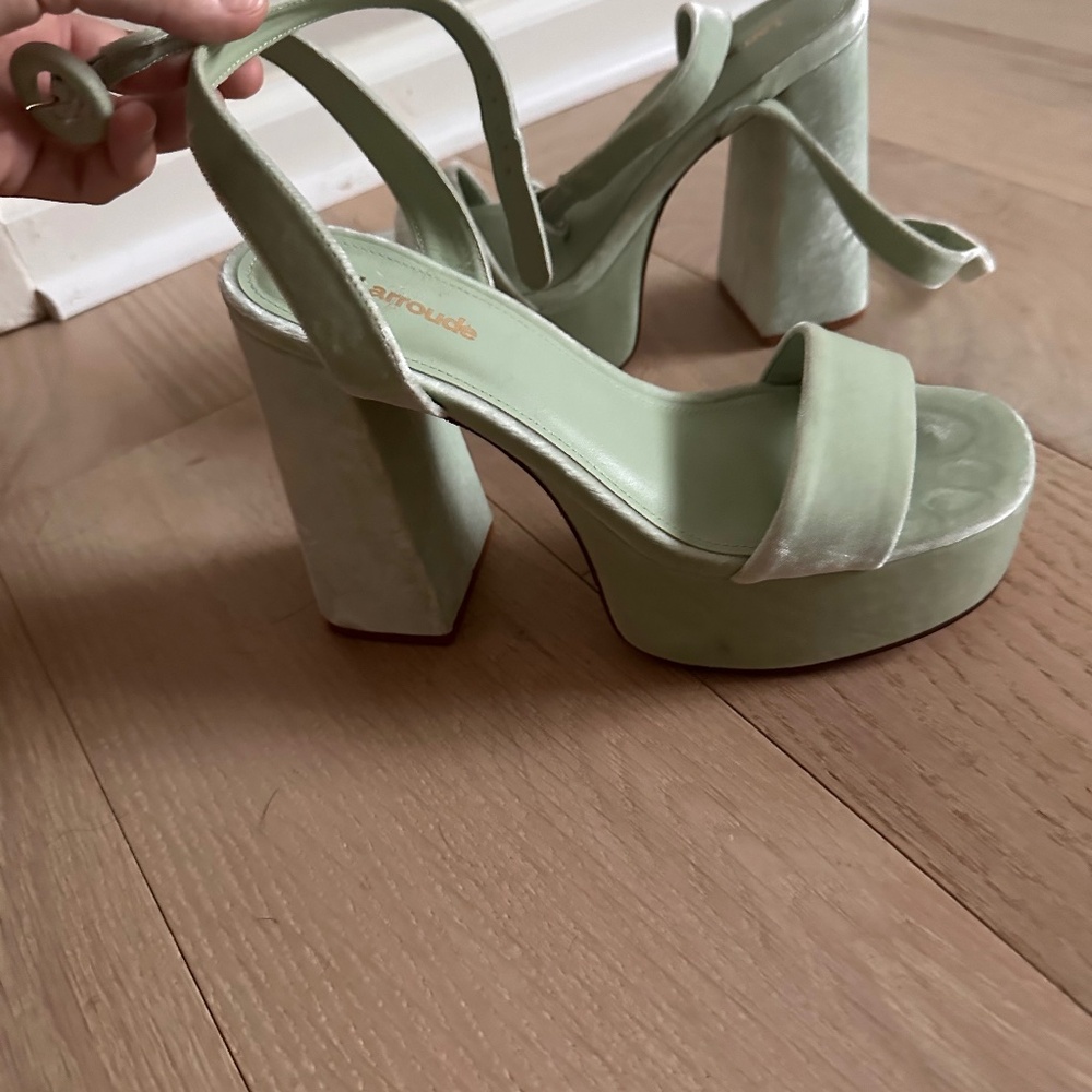 Dolly Ankle Strap Platform Sandal NWOT